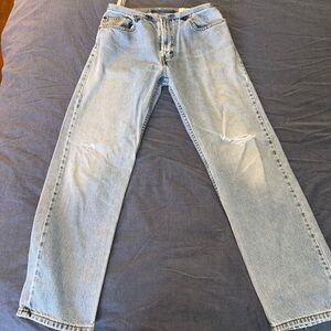 Grace Light Blue Women’s Straight Jeans